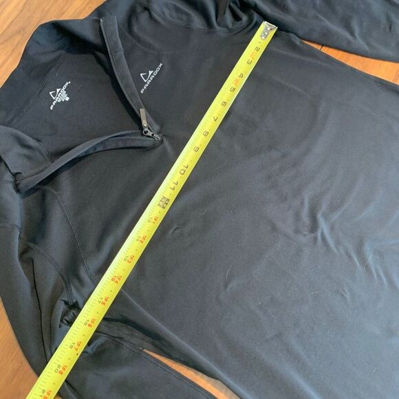 Paradox long sleeved pull on shirt, women's M, black, mock turtle neck, EUC - Picture 6 of 15